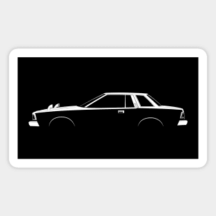 Nissan Silvia (S110) Silhouette Magnet